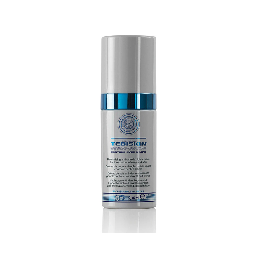 TEBISKIN Reticap -EL night contour eyes&lips/ восстанавл.ночной крем против морщ для глаз, губ