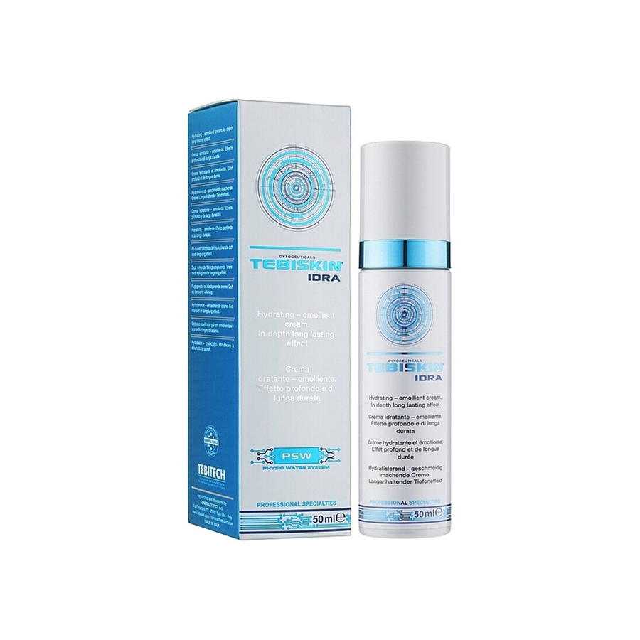 TEBISKIN Idra CREAM Увлажняющий смягчающий крем для лица 50мл