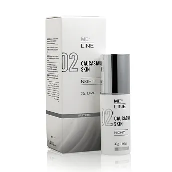 02 Ночной крем МИЛАЙН Европеоидная Кожа / 02 M.E.LINE Caucasian Skin Night 20 г