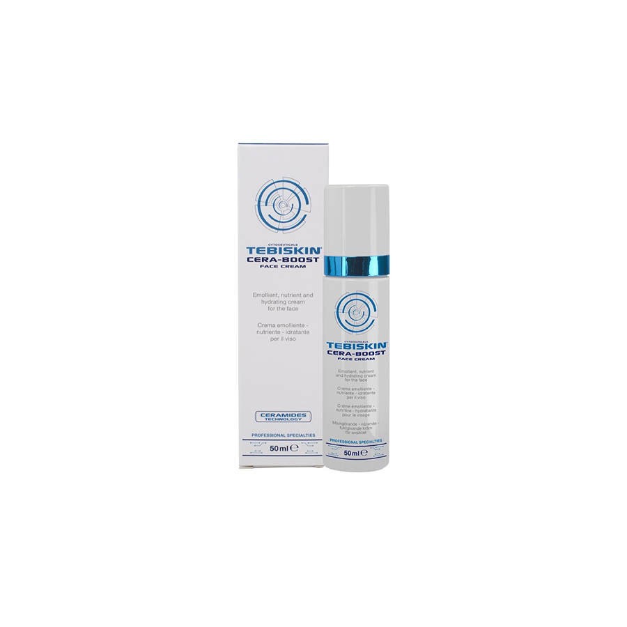 TEBISKIN Cera-Boost face cream/ Смягчающий питательный увлажняющий крем для лица 50 мл
