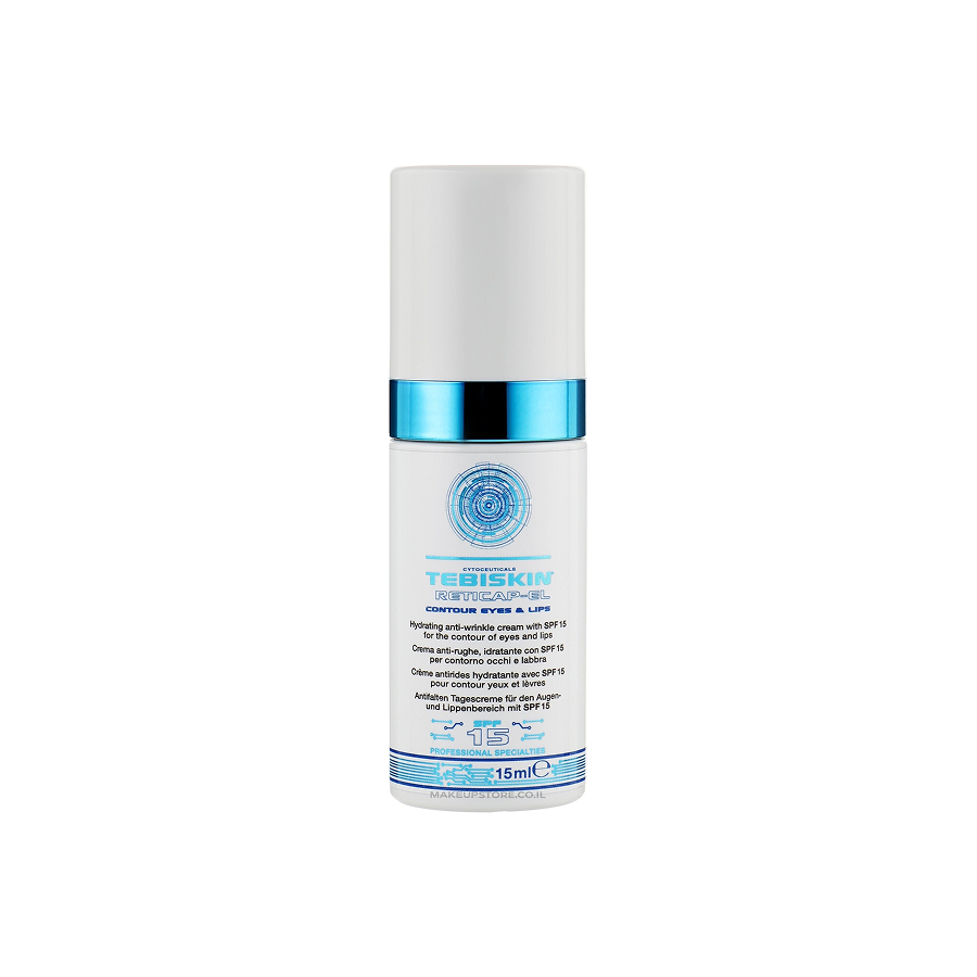 TEBISKIN Reticap -EL contour eyes&lips/ Дневной крем против морщин SPF 15 для контура глаз, губ